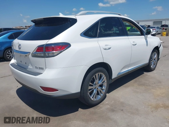 2013 Lexus RX 350 z VIN 2T2ZK1BA9DC090673, wystawiony jako IAAI lot #42082165 z przebiegiem 137 556 mil mil oraz . Historia ofert i sprzedaży dostępna na DreamBid. Obrazek 4.