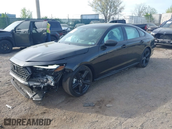 2025 Honda Accord Sport-L with VIN 1HGCY2F72SA029021, listed as a IAAI auction lot 42124355 with 3,768 mi miles and . Bid and sale history available at DreamBid. Image 2.