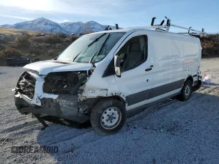 2015 Ford Transit Cargo with VIN 1FTNE1YG5FKA20062, listed as a Copart auction lot 87490174 with 91,279 mi miles and Salvage Title. Bid and sale history available at carsss.com. Image 1.
