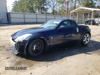 2008 Nissan 350Z Enthusiast with VIN JN1BZ36A98M851592, listed as a Copart auction lot 81603844 with 62,014 mi miles and Salvage Title. Bid and sale history available at DreamBid. Image 1.