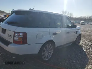 2006 Land Rover Range Rover Sport SC with VIN SALSH23406A981597, listed as a Copart auction lot 87433904 with 222,080 mi miles and Salvage Title. Bid and sale history available at carsss.com. Image 3.