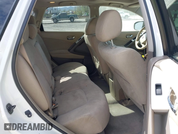 2012 Nissan Murano SV with VIN JN8AZ1MW7CW207425, listed as a IAAI auction lot 42065813 with 139,127 mi miles and . Bid and sale history available at carsss.com. Image 8.