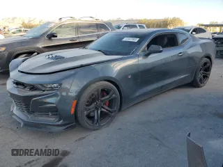 2019 Chevrolet Camaro 1SS with VIN 1G1FE1R71K0118832, listed as a Copart auction lot 43937965 with 63,279 mi miles and Salvage Title. Bid and sale history available at carsss.com. Image 1.