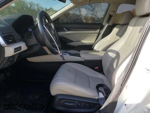 2021 Honda Accord Touring z VIN 1HGCV2F91MA015527, wystawiony jako Copart lot #53843735 z przebiegiem 49 602 mil mil oraz Szkoda całkowita • Salvage title. Historia ofert i sprzedaży dostępna na DreamBid. Obrazek 7.