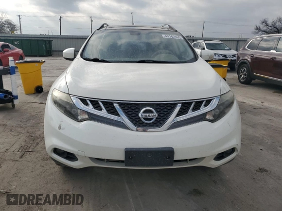 2014 Nissan Murano SL with VIN JN8AZ1MU6EW419170, listed as a Copart auction lot 49162565 with 104,630 mi miles and Salvage Title. Bid and sale history available at carsss.com. Image 5.