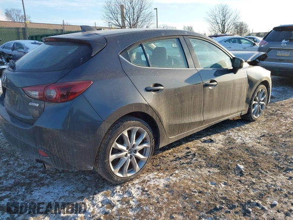 2015 Mazda 3 S Grand Touring with VIN JM1BM1M30F1223780, listed as a IAAI auction lot 41400820 with 67,776 mi miles and . Bid and sale history available at DreamBid. Image 4.