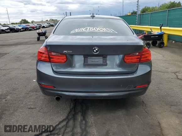 2015 BMW 3 Series 320i xDrive with VIN WBA3C3G58FNS73929, listed as a Copart auction lot 57591425 with 83,654 mi miles and Salvage title. Bid and sale history available at DreamBid. Image 6.