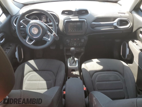 2018 Jeep Renegade Latitude with VIN ZACCJABBXJPJ51287, listed as a Copart auction lot 52385515 with 85,346 mi miles and Salvage Title. Bid and sale history available at DreamBid. Image 8.