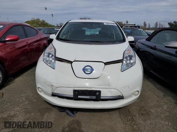 2016 Nissan LEAF SV with VIN 1N4BZ0CPXGC314258, listed as a Copart auction lot 48873795 with 78,806 mi miles and Clean Title. Bid and sale history available at carsss.com. Image 5.