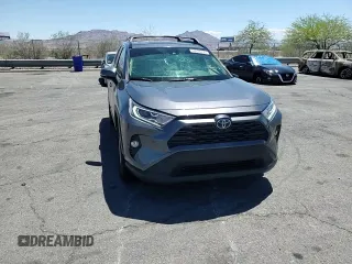 2021 Toyota RAV4 Hybrid LE with VIN JTMB6RFV8MD040419, listed as a Copart auction lot 56074195 with 63,816 mi miles and Salvage title. Bid and sale history available at DreamBid. Image 14.