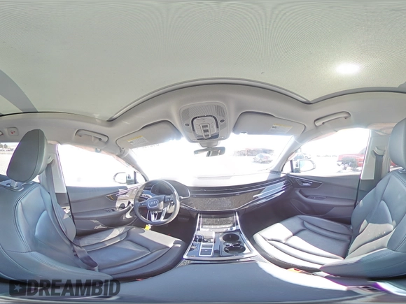 2020 Audi Q7 Premium with VIN WA1AXAF76LD013322, listed as a Copart auction lot 61510375 with 56,215 mi miles and Salvage title. Bid and sale history available at DreamBid. Image 15.