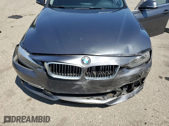 2015 BMW 3 Series 328i xDrive with VIN WBA3B3C5XFJ985147, listed as a Copart auction lot 59819905 with 113,492 mi miles and Salvage title. Bid and sale history available at DreamBid. Image 11.