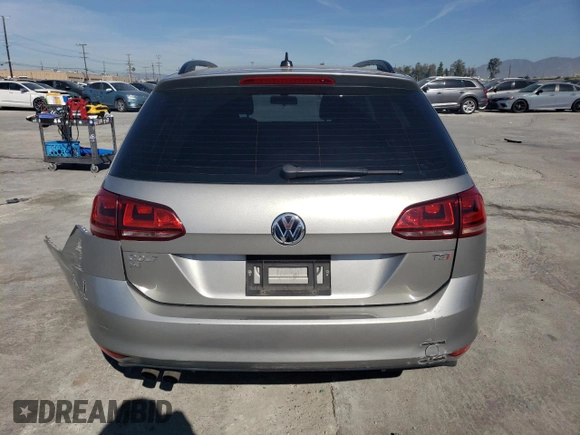 2017 Volkswagen Golf SportWagen S with VIN 3VWC17AU5HM511987, listed as a Copart auction lot 50470595 with 67,349 mi miles and Salvage Title. Bid and sale history available at carsss.com. Image 6.