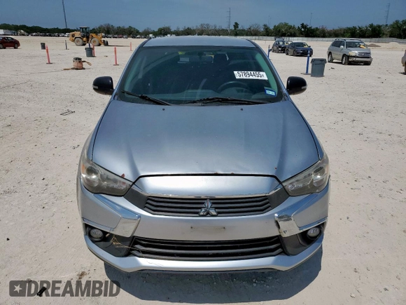 2017 Mitsubishi Outlander ES with VIN JA4AP3AU3HZ069902, listed as a Copart auction lot 57894455 with 184,416 mi miles and Salvage title. Bid and sale history available at DreamBid. Image 5.