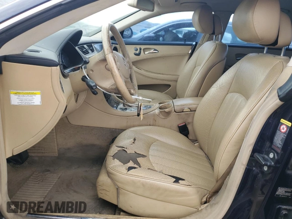 2006 Mercedes-Benz CLS-Class with VIN WDDDJ75X26A064448, listed as a Copart auction lot 52798345 with 251,982 mi miles and Salvage Title. Bid and sale history available at carsss.com. Image 7.