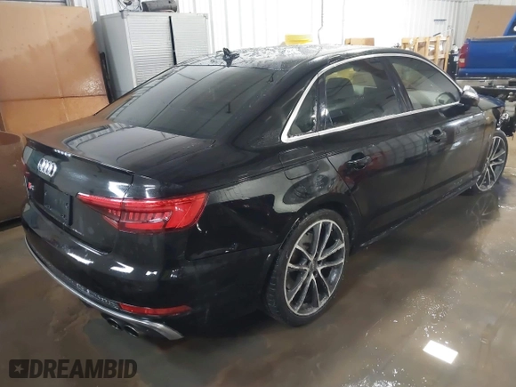 2018 Audi S4 Prestige with VIN WAUC4AF49JA001268, listed as a IAAI auction lot 41613652 with 73,264 mi miles. Bid and sale history available at carsss.com. Image 4.