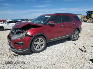 2018 Ford Explorer Limited z VIN 1FM5K7FH9JGC93360, wystawiony jako Copart lot #49200755 z przebiegiem 106 324 mil mil oraz Szkoda całkowita • Salvage title. Historia ofert i sprzedaży dostępna na DreamBid. Obrazek 1.