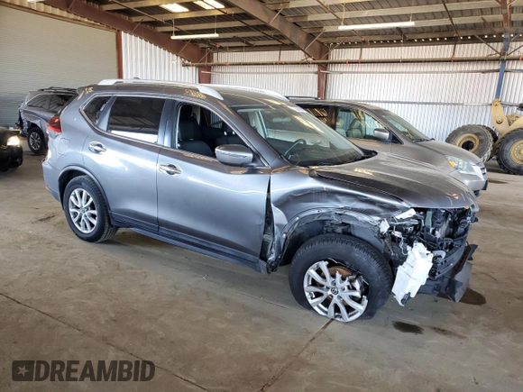 2018 Nissan Rogue SV with VIN 5N1AT2MV1JC817874, listed as a Copart auction lot 45360585 with 62,597 mi miles and Salvage Title. Bid and sale history available at carsss.com. Image 4.