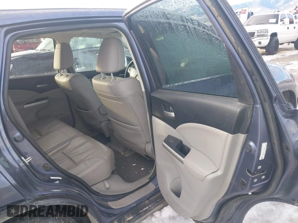 2013 Honda CR-V EX-L with VIN 5J6RM4H75DL063565, listed as a IAAI auction lot 41646802 with 113,494 mi miles. Bid and sale history available at carsss.com. Image 8.
