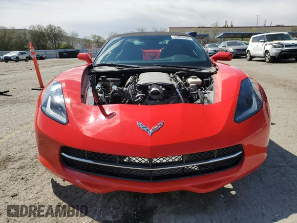 2014 Chevrolet Corvette 1LT z VIN 1G1YB3D70E5112838, wystawiony jako Copart lot #53850505 z przebiegiem Nie podano mil oraz Szkoda całkowita • Salvage title. Historia ofert i sprzedaży dostępna na DreamBid. Obrazek 5.
