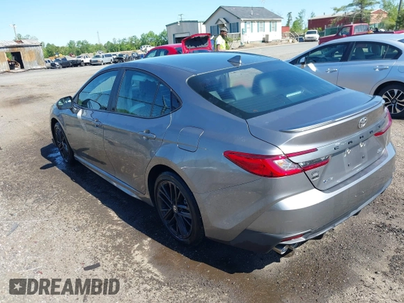 2025 Toyota Camry LE with VIN 4T1DAACK6SU557374, listed as a IAAI auction lot 42135249 with 516 mi miles and . Bid and sale history available at DreamBid. Image 3.