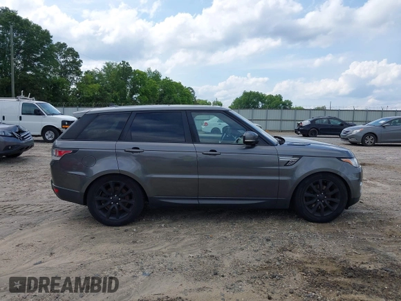 2016 Land Rover Range Rover Sport HSE with VIN SALWR2PF0GA659599, listed as a IAAI auction lot 42458860 with 130,607 mi miles and . Bid and sale history available at DreamBid. Image 13.