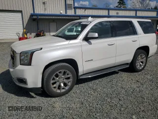 2018 GMC Yukon SLT Standard Edition with VIN 1GKS2DKC2JR400242, listed as a Copart auction lot 52111245 with 184,979 mi miles and Clean Title. Bid and sale history available at carsss.com. Image 1.