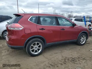 2016 Nissan Rogue SV with VIN KNMAT2MV6GP703861, listed as a Copart auction lot 53243735 with 115,817 mi miles and Clean Title. Bid and sale history available at carsss.com. Image 3.
