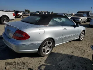 2006 Mercedes-Benz CLK 500 with VIN WDBTK75G96T063626, listed as a Copart auction lot 73491074 with 129,085 mi miles and Clean Title. Bid and sale history available at DreamBid. Image 3.