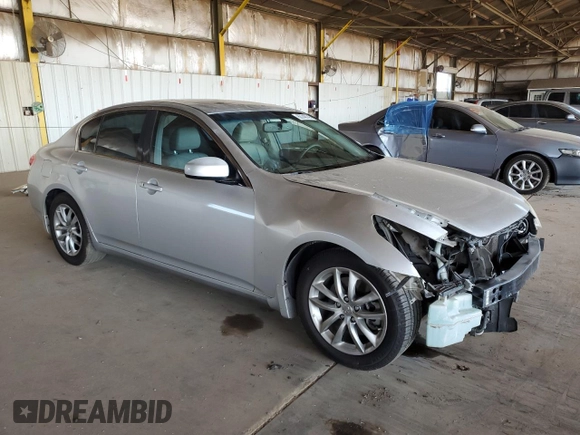 2008 Infiniti G35 Journey with VIN JNKBV61E58M223516, listed as a Copart auction lot 63748745 with 259,635 mi miles and Salvage title. Bid and sale history available at DreamBid. Image 4.