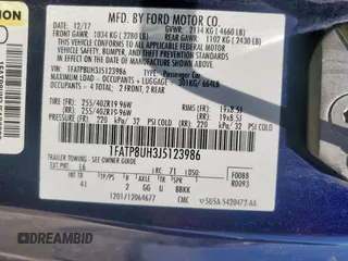 2018 Ford Mustang EcoBoost Premium with VIN 1FATP8UH3J5123986, listed as a Copart auction lot 59054595 with 125,280 mi miles and Salvage title. Bid and sale history available at DreamBid. Image 12.