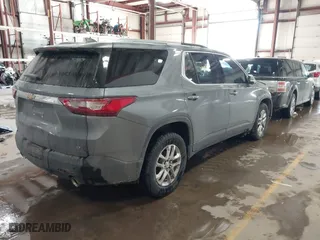 2018 Chevrolet Traverse LT Cloth with VIN 1GNERGKW9JJ148480, listed as a IAAI auction lot 41615478 with 113,157 mi miles. Bid and sale history available at carsss.com. Image 4.