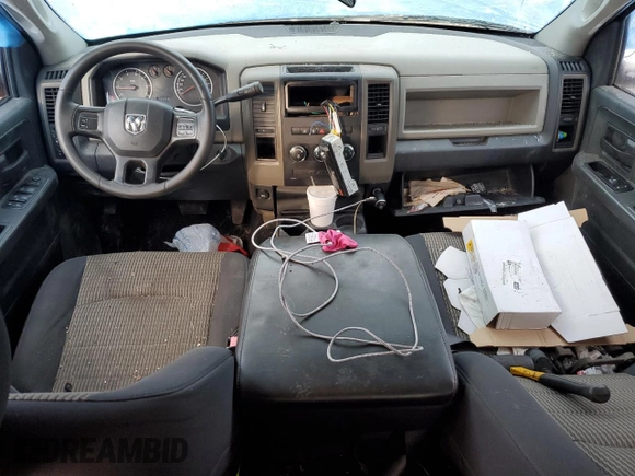 2012 Ram 1500 Express with VIN 1C6RD6FT3CS224217, listed as a Copart auction lot 44446595 with 143,565 mi miles and Salvage title. Bid and sale history available at DreamBid. Image 8.