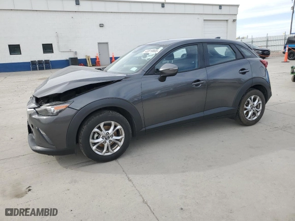 2019 Mazda CX-3 Sport with VIN JM1DKDB70K1431576, listed as a Copart auction lot 43819865 with 78,864 mi miles and Salvage Title. Bid and sale history available at carsss.com. Image 1.