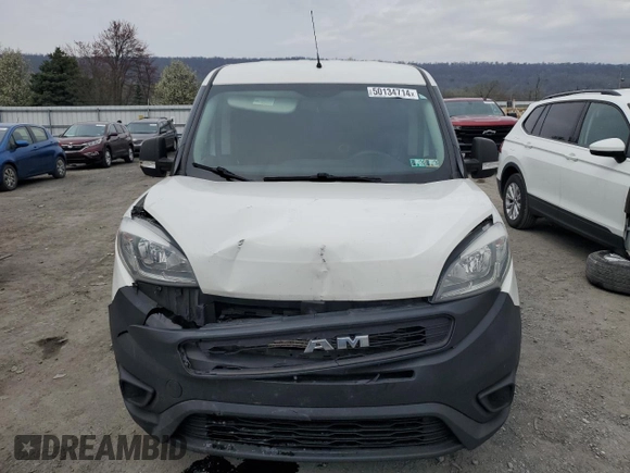 2019 Ram ProMaster City Cargo Tradesman with VIN ZFBHRFAB7K6M88720, listed as a Copart auction lot 50134714 with 172,003 mi miles and . Bid and sale history available at DreamBid. Image 5.