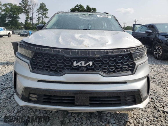 2022 Kia Sorento SX z VIN 5XYRK4LF4NG116621, wystawiony jako Copart lot #58550865 z przebiegiem 56 095 mil mil oraz Szkoda całkowita • Salvage title. Historia ofert i sprzedaży dostępna na DreamBid. Obrazek 5.