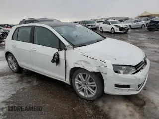 2015 Volkswagen Golf TSI S z VIN 3VW117AU8FM004103, wystawiony jako Copart lot #87642695 z przebiegiem 128 704 mil mil oraz Szkoda całkowita • Salvage title. Historia ofert i sprzedaży dostępna na DreamBid. Obrazek 4.