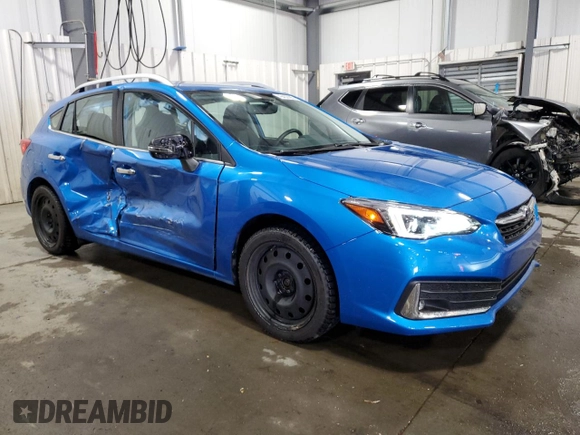 2020 Subaru Impreza Limited with VIN 4S3GTAU66L3726877, listed as a Copart auction lot 49402695 with 16,476 mi miles and Salvage title. Bid and sale history available at DreamBid. Image 4.