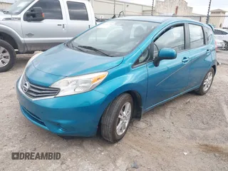 2014 Nissan Note SV with VIN 3N1CE2CP8EL383072, listed as a IAAI auction lot 42156718 with 79,085 mi miles and . Bid and sale history available at DreamBid. Image 2.