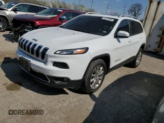 2016 Jeep Cherokee Limited with VIN 1C4PJMDS9GW115962, listed as a Copart auction lot 46279354 with 85,567 mi miles and Salvage Title. Bid and sale history available at carsss.com. Image 1.