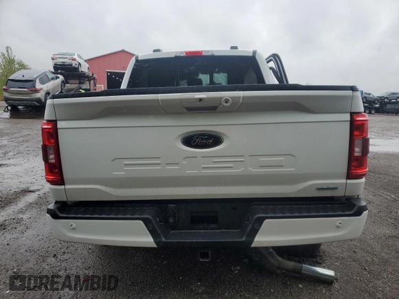 2021 Ford F-150 XL with VIN 1FTEW1EP1MFA64051, listed as a Copart auction lot 57483575 with Not provided miles and Non repairable. Bid and sale history available at DreamBid. Image 6.