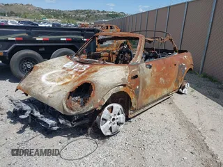 2019 MINI Convertible with VIN WMWWG5C53K3H07914, listed as a IAAI auction lot 41334872 with Not Provided miles and . Bid and sale history available at DreamBid. Image 2.