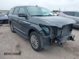2018 Lincoln Navigator with VIN 5LMJJ2NT4JEL11640, listed as a IAAI auction lot 41628694 with 62,526 mi miles and . Bid and sale history available at DreamBid. Image 1.