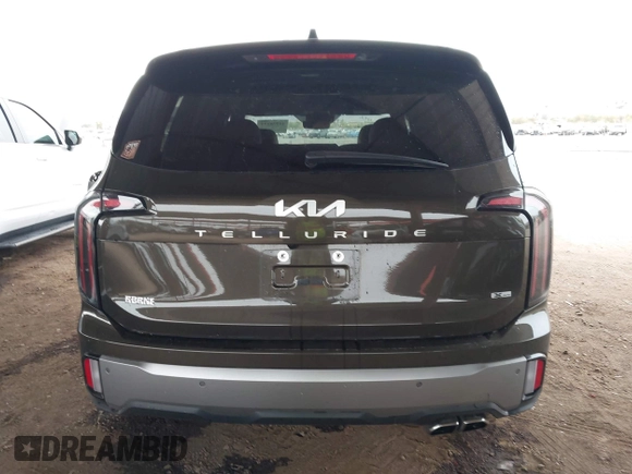 2023 Kia Telluride SX Prestige X-Line with VIN 5XYP5DGC5PG407971, listed as a IAAI auction lot 41578334 with 50,481 mi miles and . Bid and sale history available at DreamBid. Image 16.