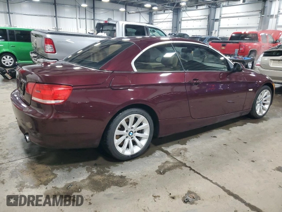 2009 BMW 3 Series 335i with VIN WBAWL73599P181067, listed as a Copart auction lot 45146485 with 106,145 mi miles and Salvage title. Bid and sale history available at DreamBid. Image 3.