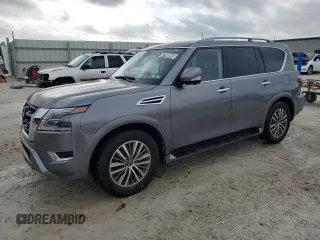 2023 Nissan Armada SL with VIN JN8AY2BB1P9832688, listed as a Copart auction lot 47940045 with 45,873 mi miles and Non Repairable. Bid and sale history available at carsss.com. Image 1.