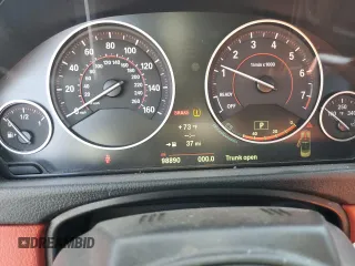 2014 BMW 4 Series 428i with VIN WBA3V7C55EP770804, listed as a Copart auction lot 79122804 with 98,890 mi miles and Salvage Title. Bid and sale history available at DreamBid. Image 9.