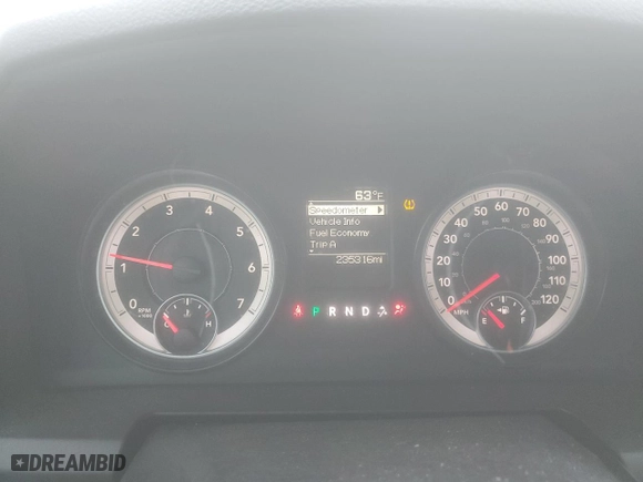 2014 Ram 1500 Tradesman with VIN 1C6RR6KT9ES319150, listed as a Copart auction lot 82343874 with 235,316 mi miles and Salvage Title. Bid and sale history available at carsss.com. Image 9.