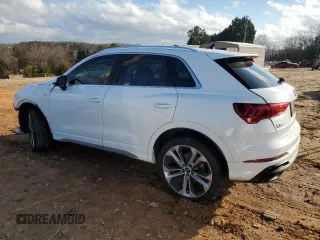 2019 Audi Q3 S line Premium Plus with VIN WA1EECF38K1079970, listed as a Copart auction lot 86531604 with 67,670 mi miles and Salvage Title. Bid and sale history available at carsss.com. Image 2.