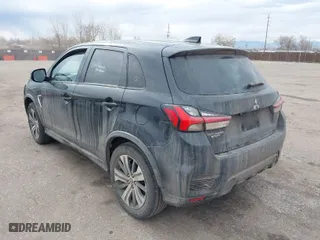 2023 Mitsubishi Outlander Sport ES with VIN JA4ARUAU6PU011181, listed as a IAAI auction lot 41593699 with 88,069 mi miles. Bid and sale history available at carsss.com. Image 3.